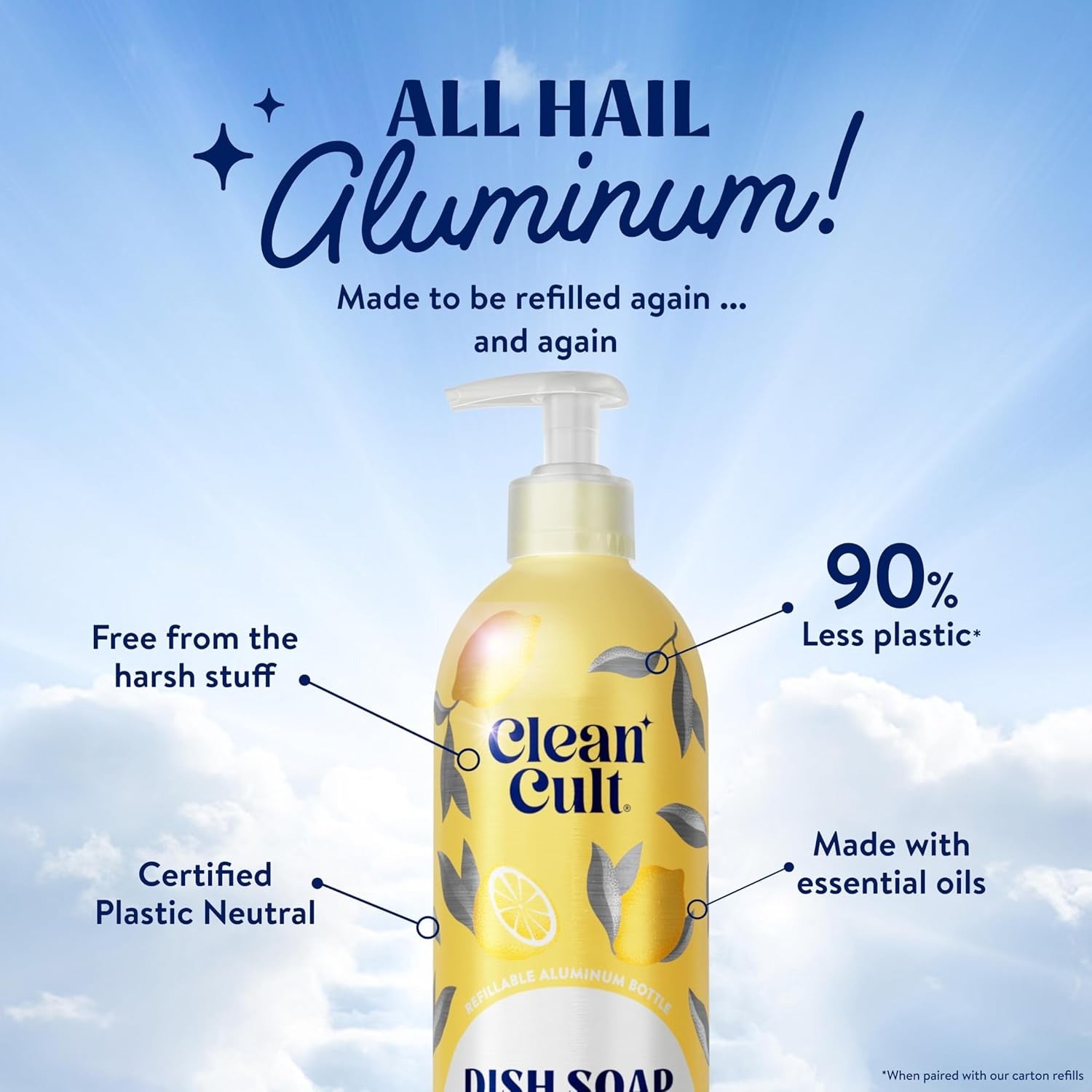 Liquid Hand Soap - Ready to Use - Lemon Verbena