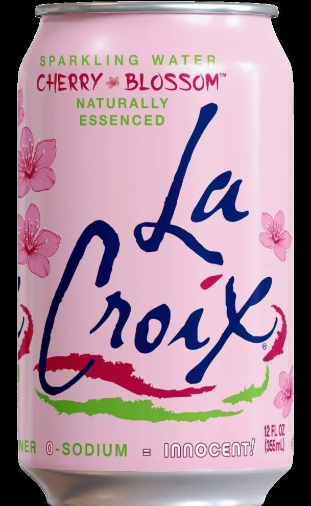 Cherry Blossom Sparkling Water (8 Pack)