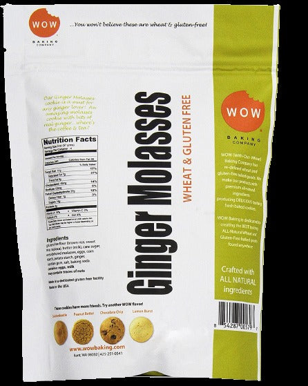 Gluten Free Ginger Molasses Cookies