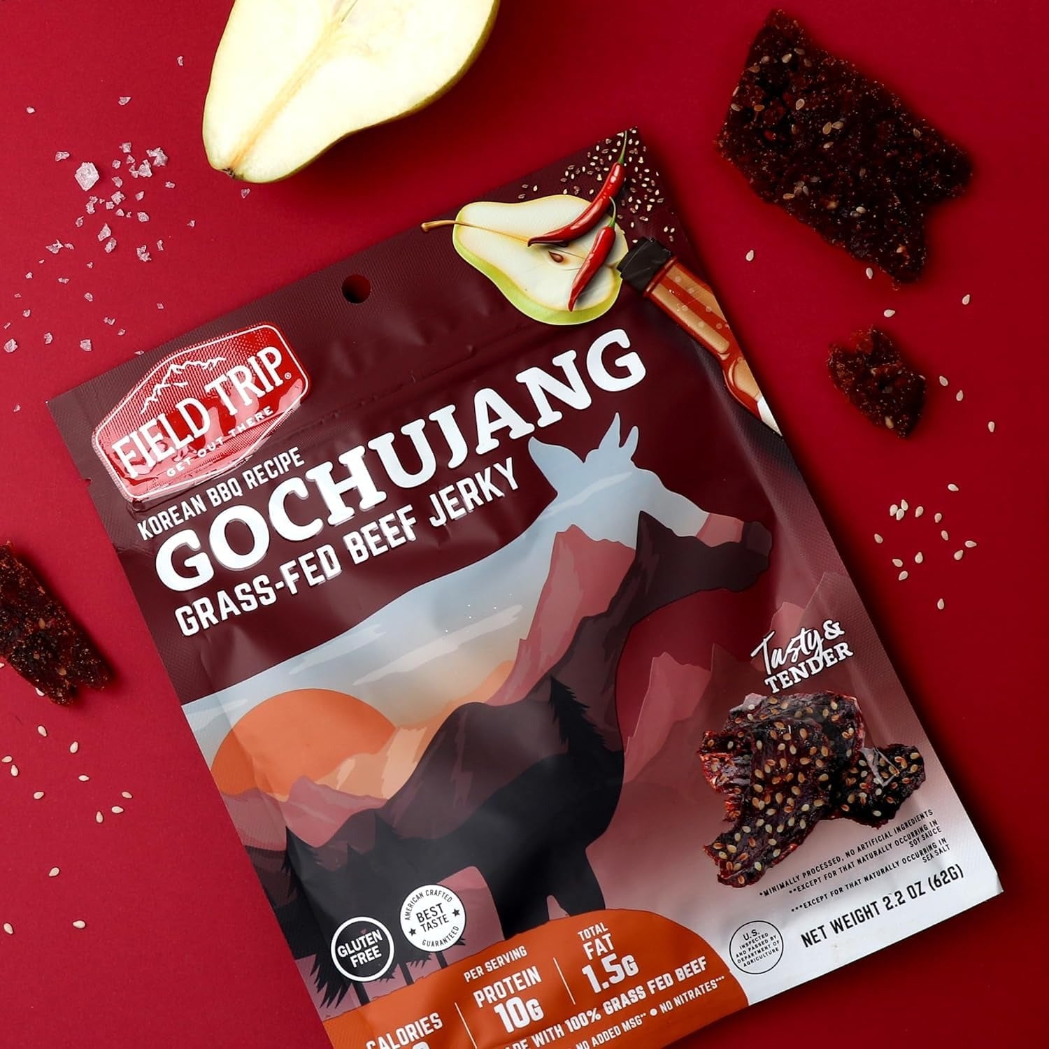Sweet & Spicy BBQ Beef Jerky