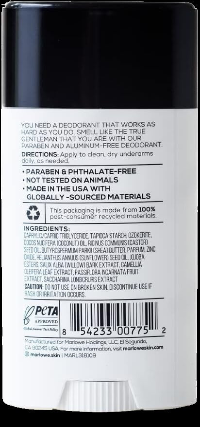No. 024 Deodorant Aluminum Free