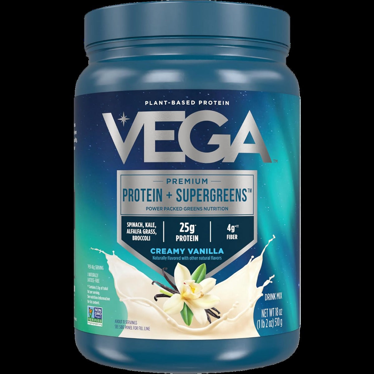 Protein + Supergreens - Creamy Vanilla