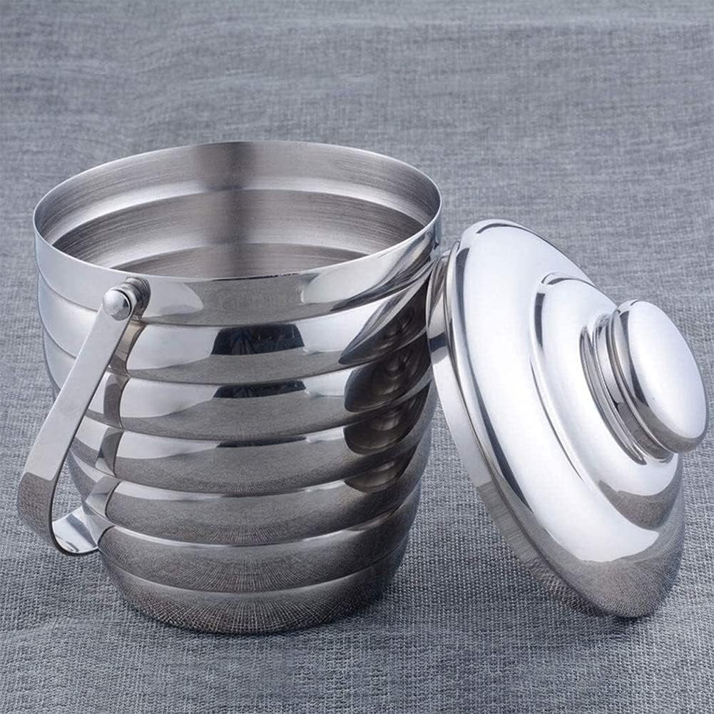 Stainless Steel Ice Bucket Set