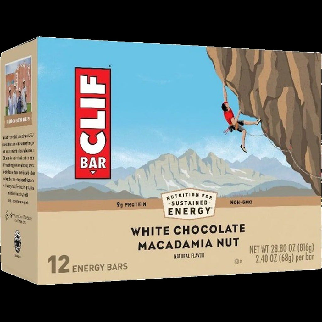White Chocolate Macadamia Nut Energy Bars (12 CT)