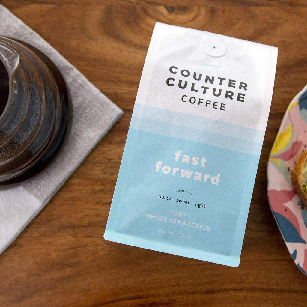 Fast Forward Organic Medium Roast Whole Bean Coffee