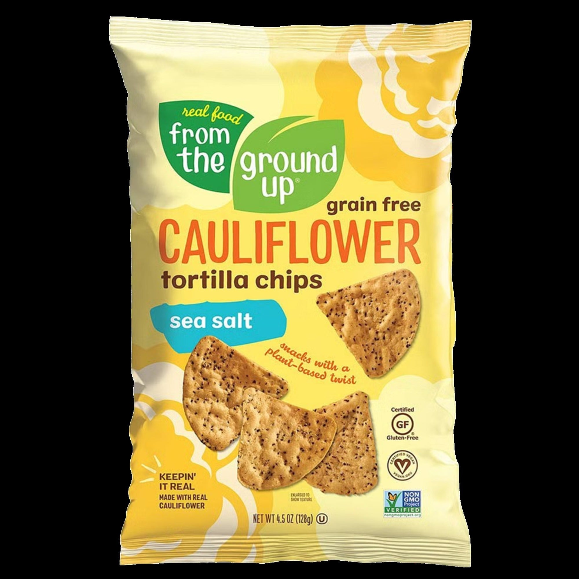 Salted Cauliflower Tortilla Chip