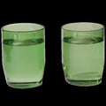 Century Glass Set Of Two (Verde)