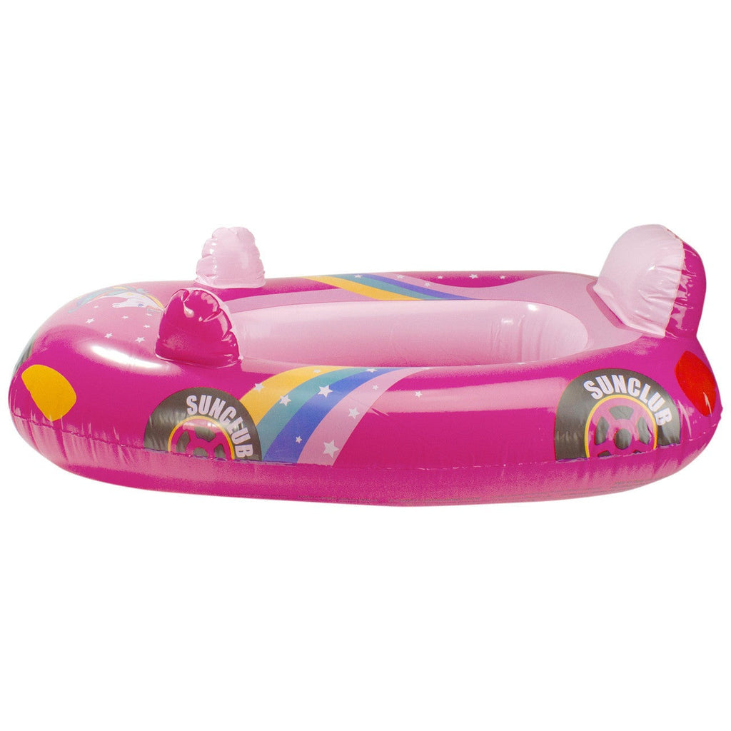 Inflatable Kids Boat Pink