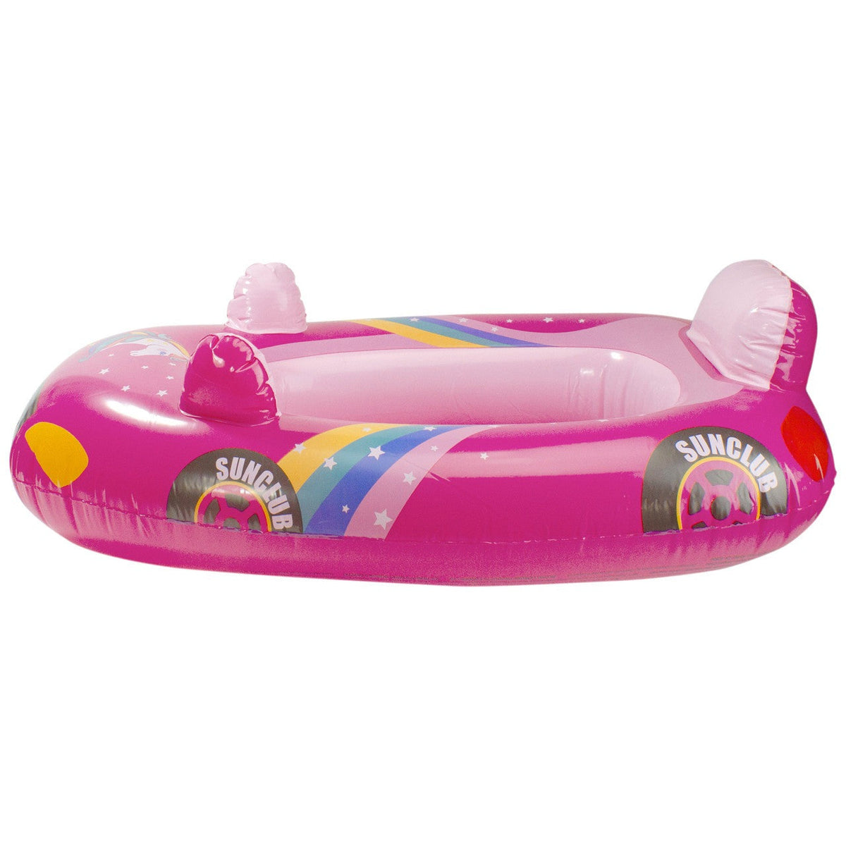 Inflatable Kids Boat Pink