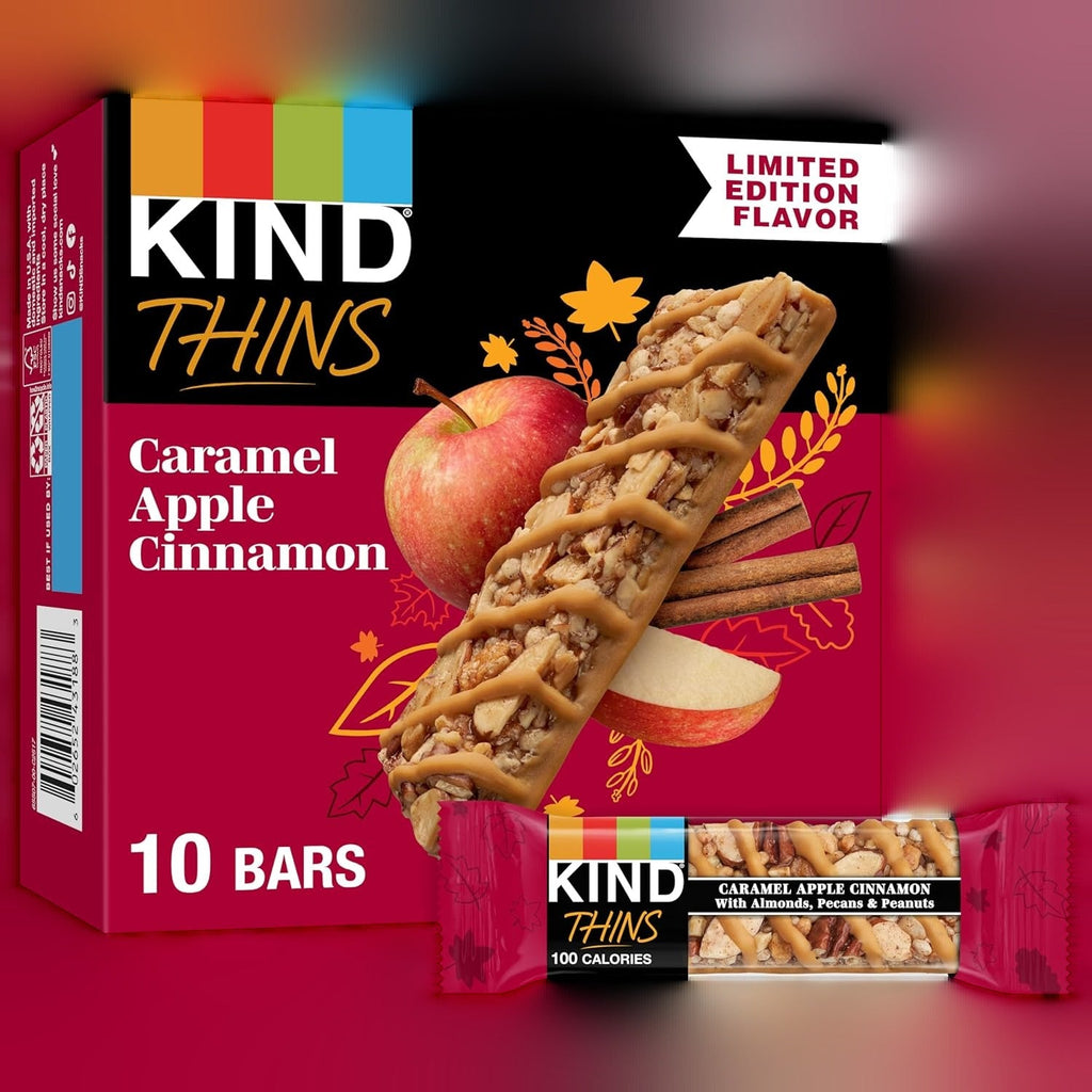 Caramel Apple Cinnamon Bars (10 CT)