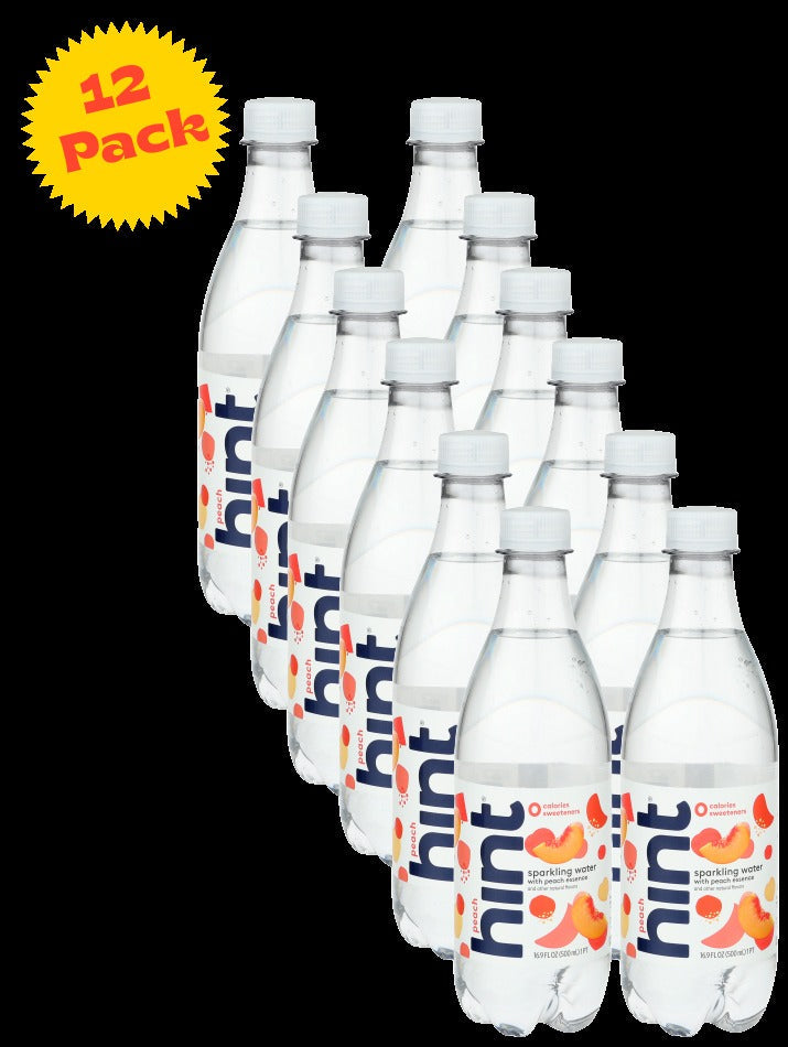 Sparkling Water With Peach Essence (12 PACK)