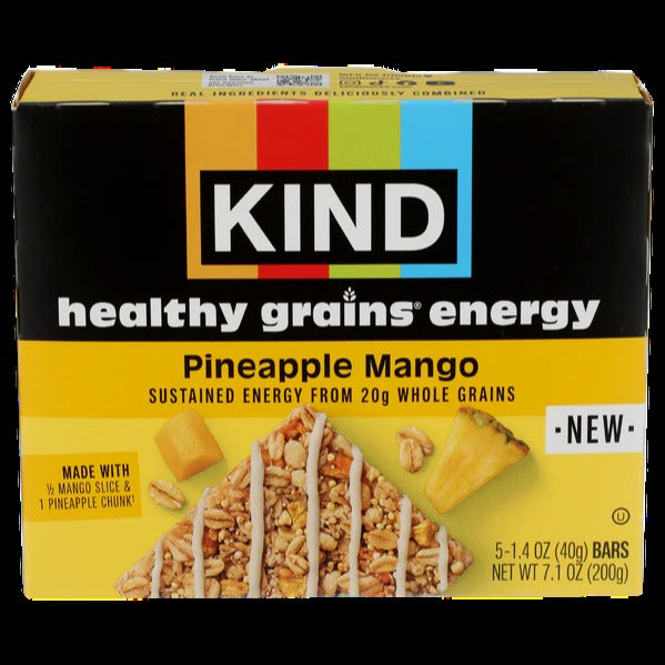 Healthy Grains Energy Bars - Pineapple Mango (5 CT)