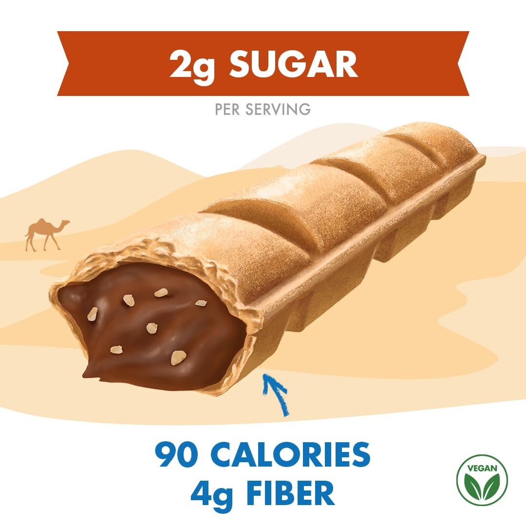 Crispy Dunes Wafer Bars - Chocolate Hazelnut (12 CT)