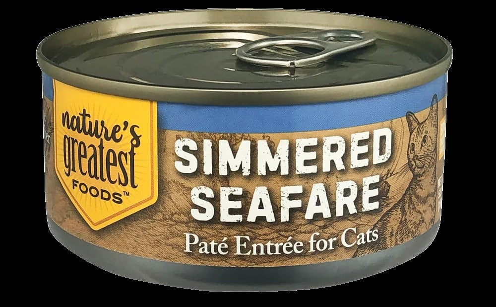 Cat Food Simmered Seafare (24 Pack)