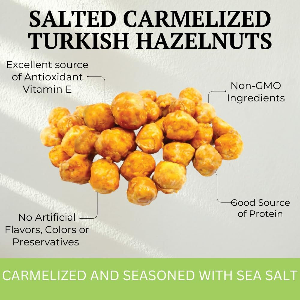 Salted Caramelized Turkish Hazelnuts