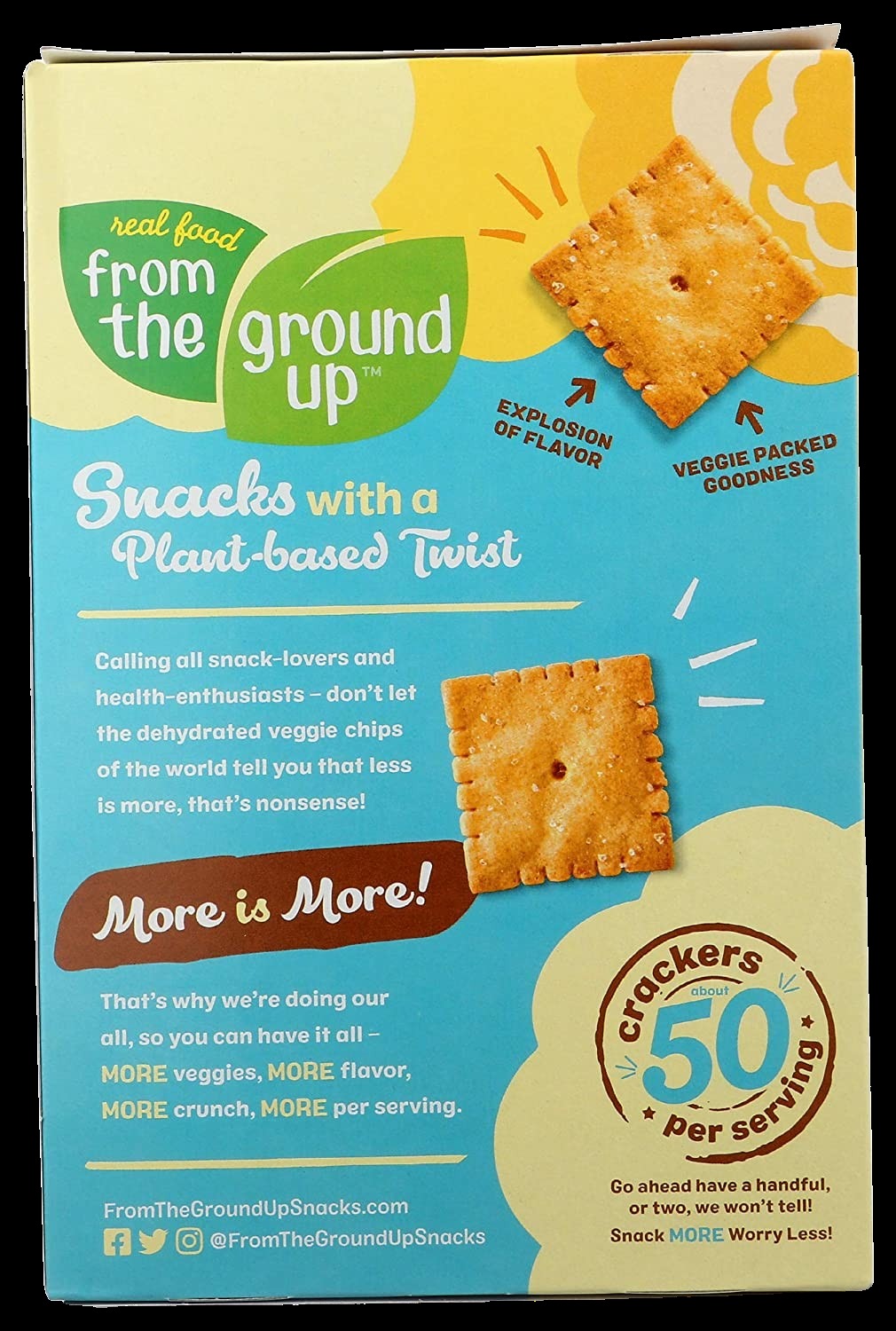 Sea Salt Cauliflower Cracker