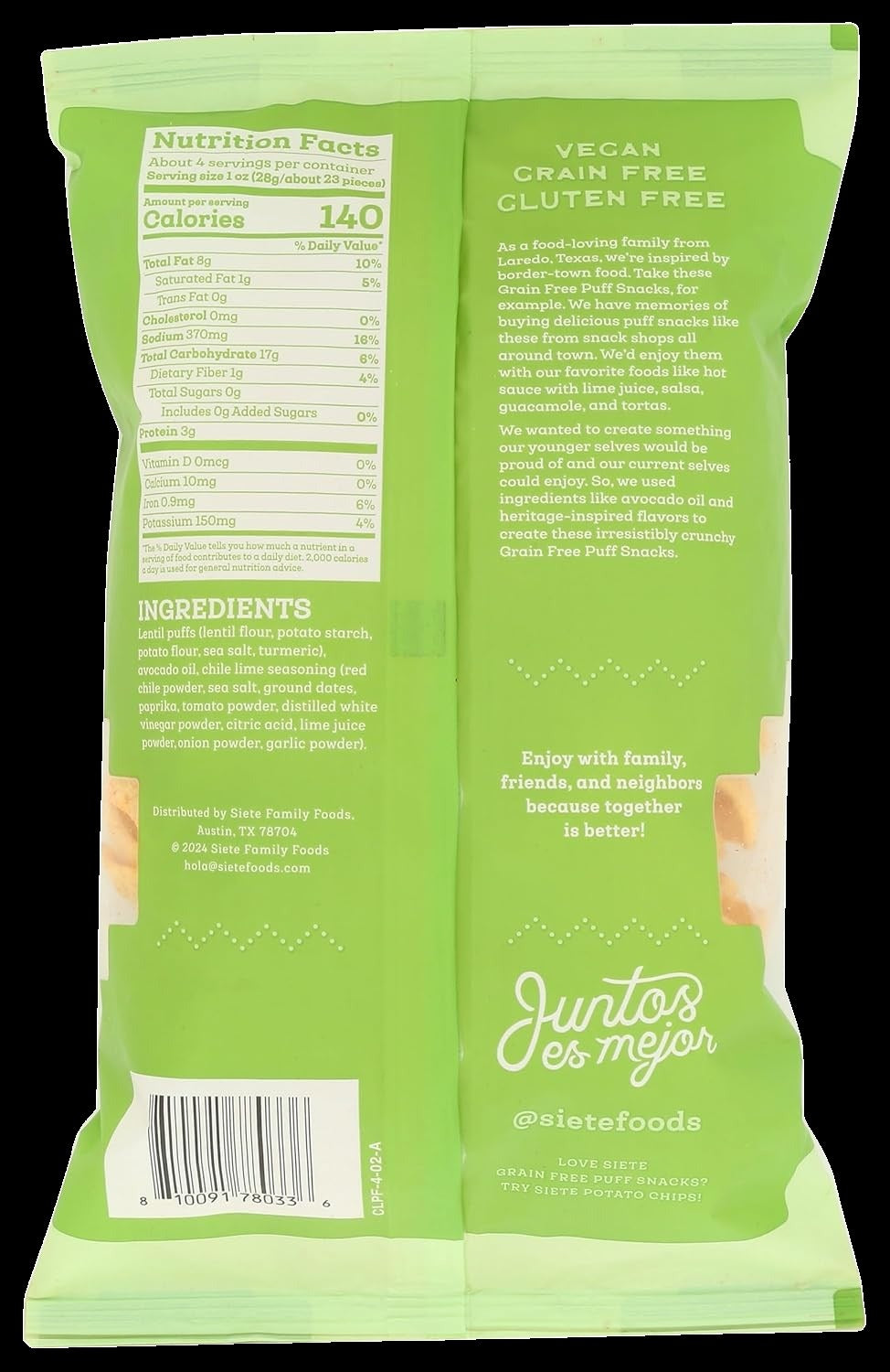 Chili Lime Puffs