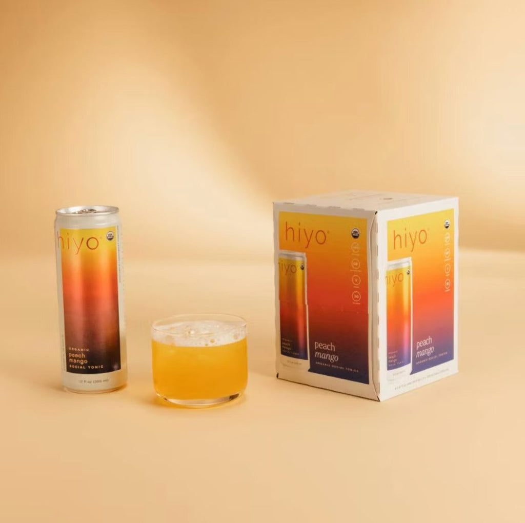 Organic Peach Mango Seltzer (4 Pack)