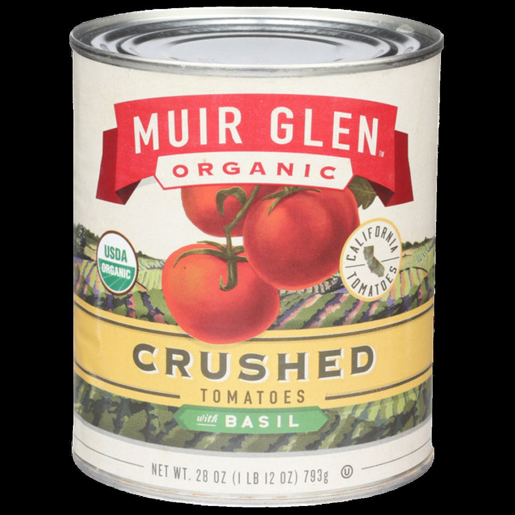 Organic Crushed Tomatoes with Basil