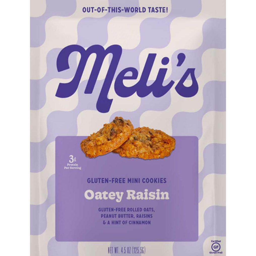 Gluten-Free Oatey Raisin Mini Cookies