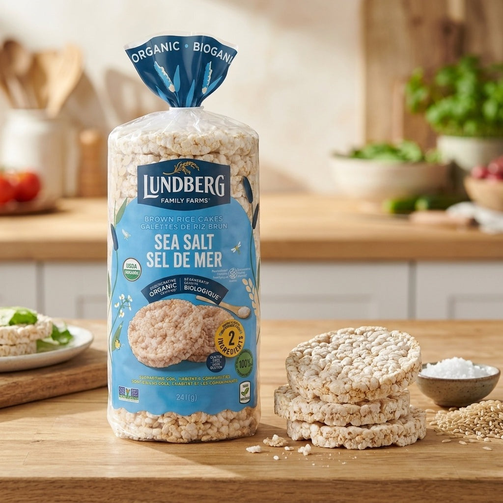 Organic Lightly Salted Brown Rice Cakes
