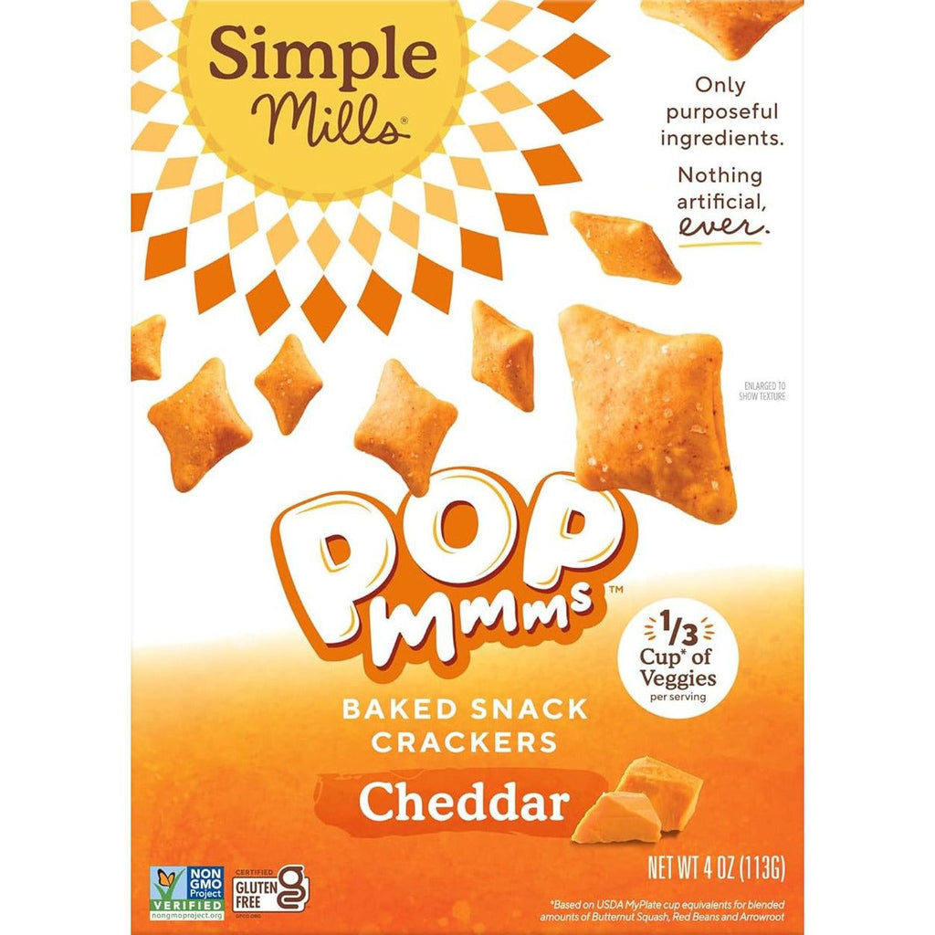 Cheddar Baked Snack Crackers
