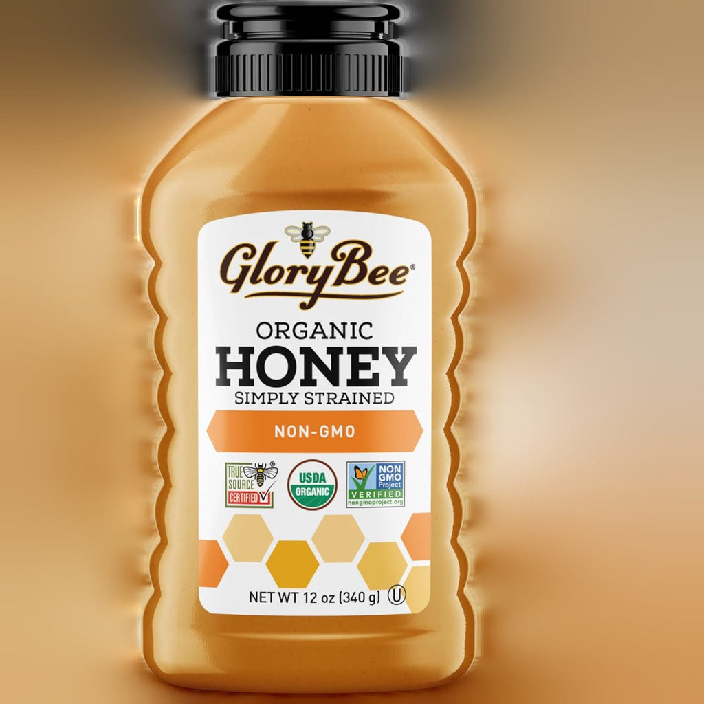 Organic Strained Light Honey