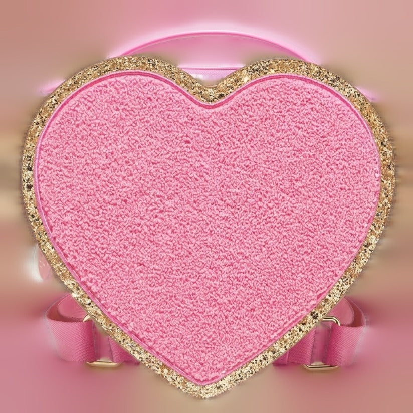 Heart Icon Backpack - Pink