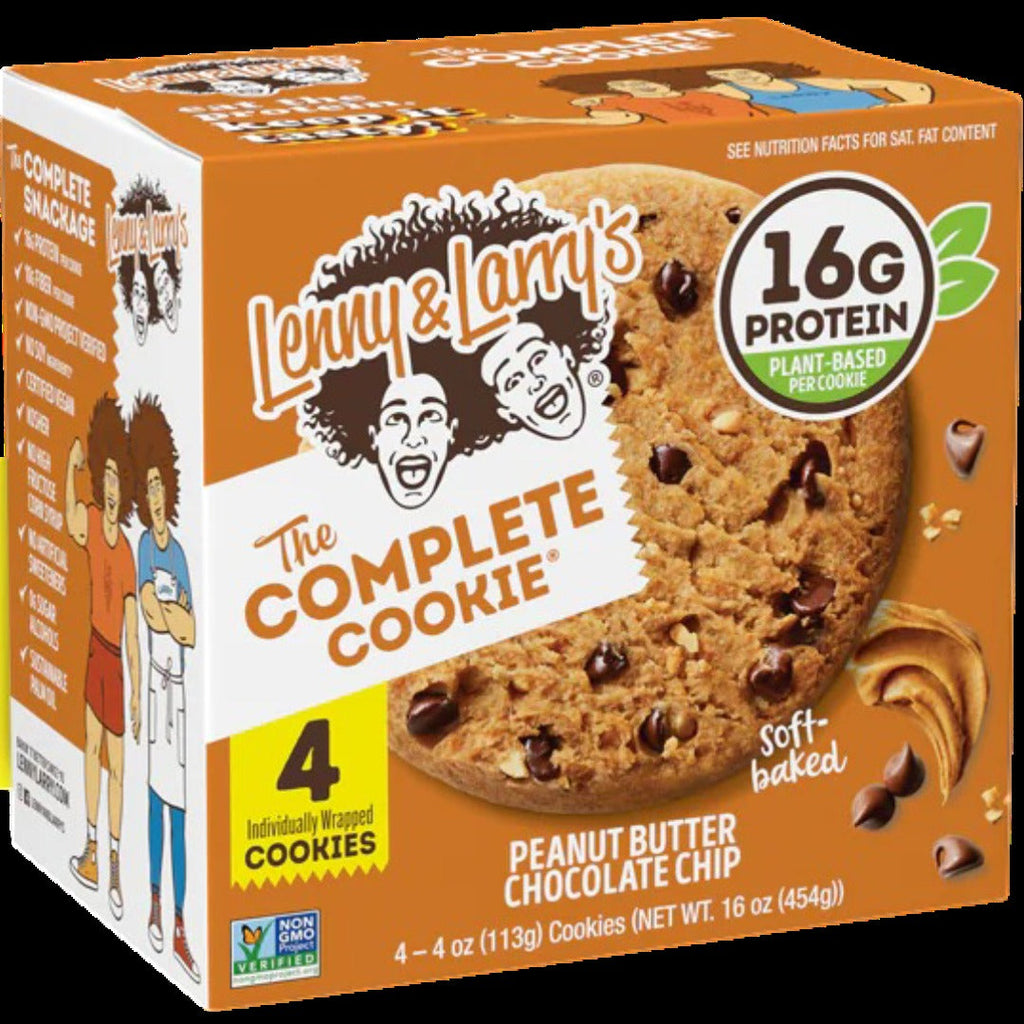 Peanut Butter Chocolate Chip Complete Vegan Cookies (4CT)