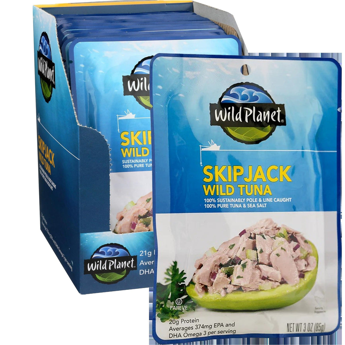 Skipjack Wild Tuna Pouch (24CT)