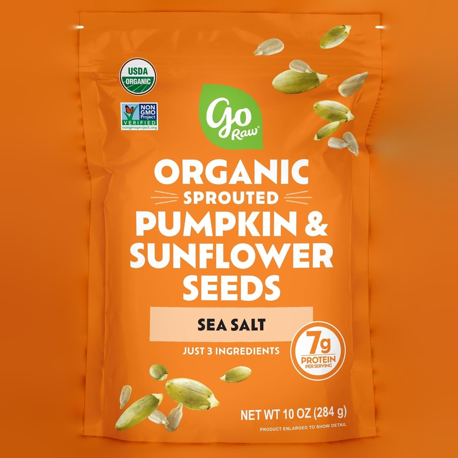 Organic Sprouted Sunflower & Pumpkin Seeds