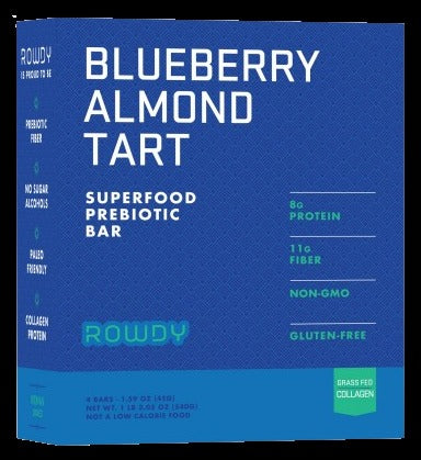 Blueberry Almond Tart Snack Bar (4 Pack)