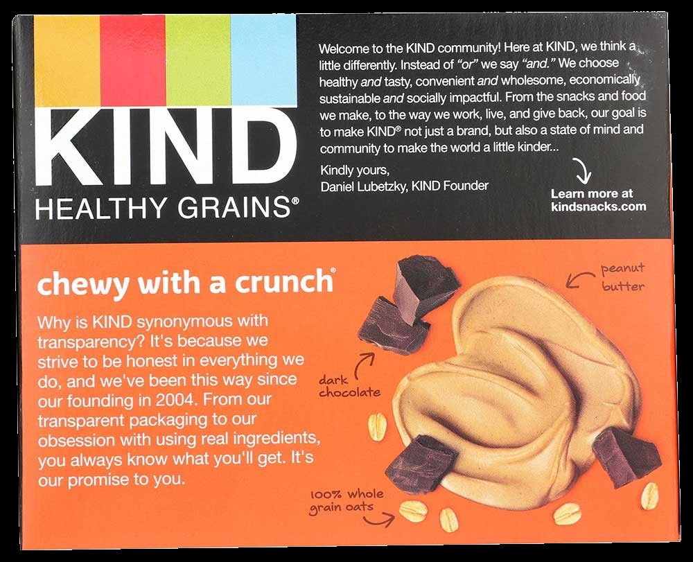 Peanut Butter Dark Chocolate Granola Bar (5 CT)