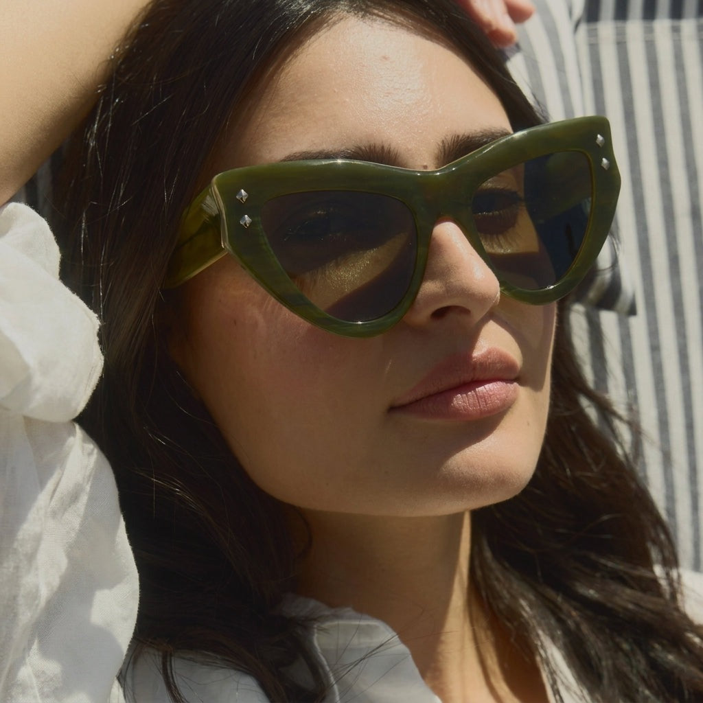 Birdie Sunglasses - Sage What