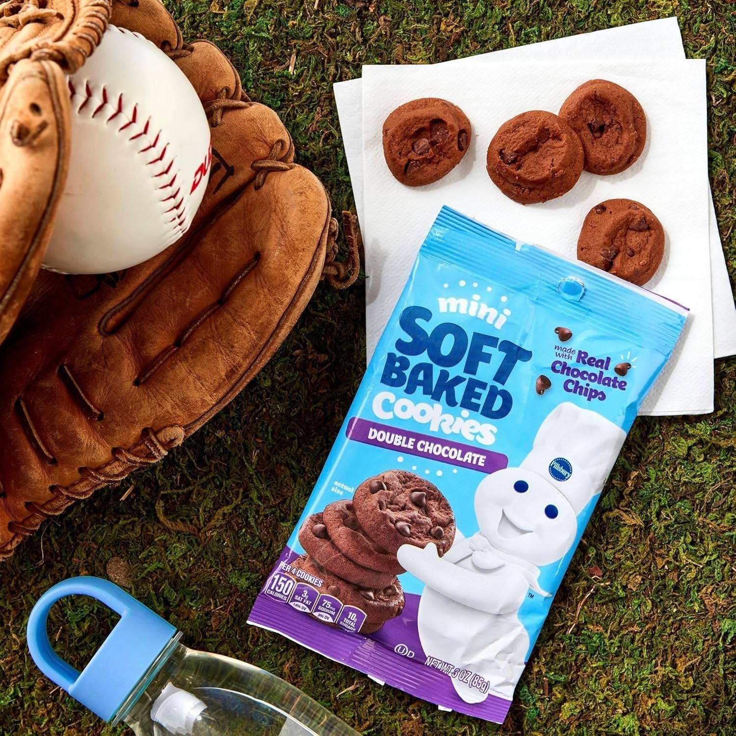 Mini Double Chocolate Soft-Baked Cookies (6 CT)
