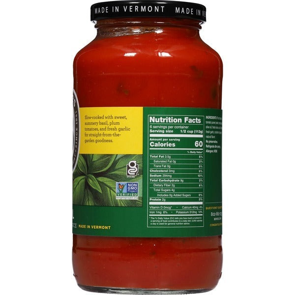 Basil Pasta Sauce