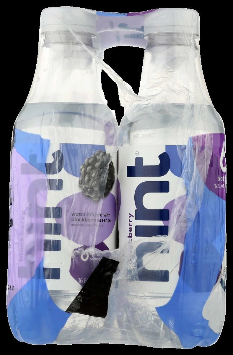 Hint Blackberry Flavored Water (6 Pack)