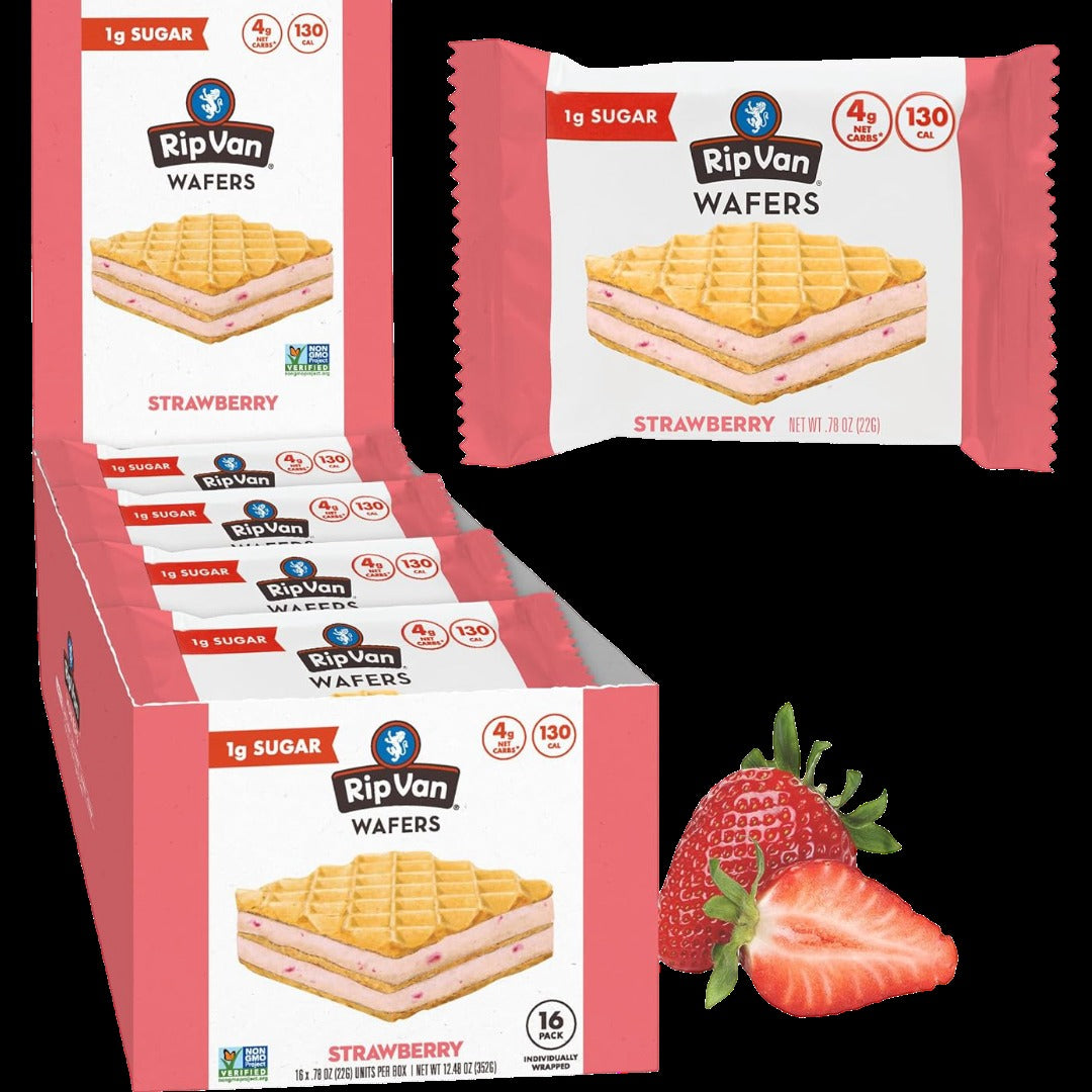 Wafer Strawberry (16 CT)