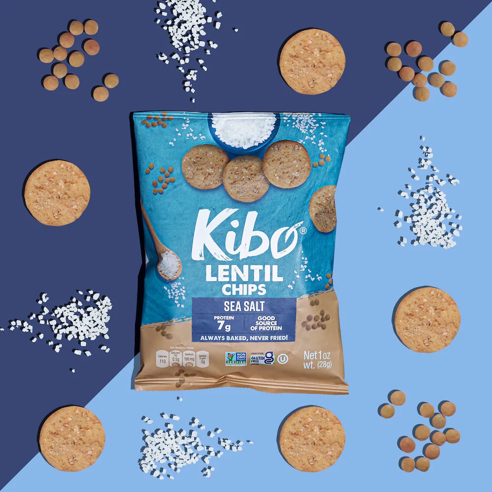 Lentil Chips with Sea Salt (6 Pack)