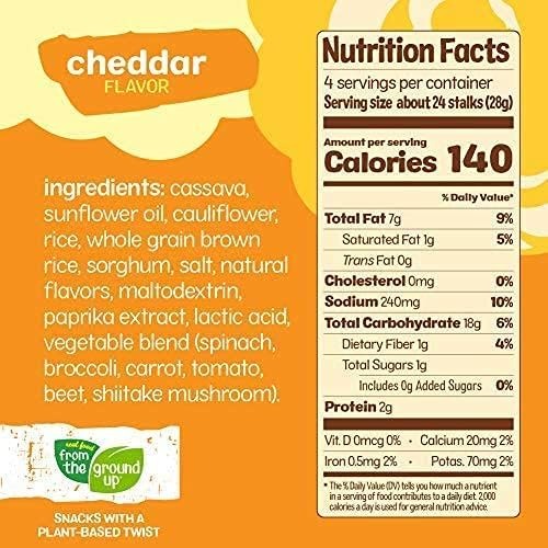 Cauliflower Cheddar Sticks