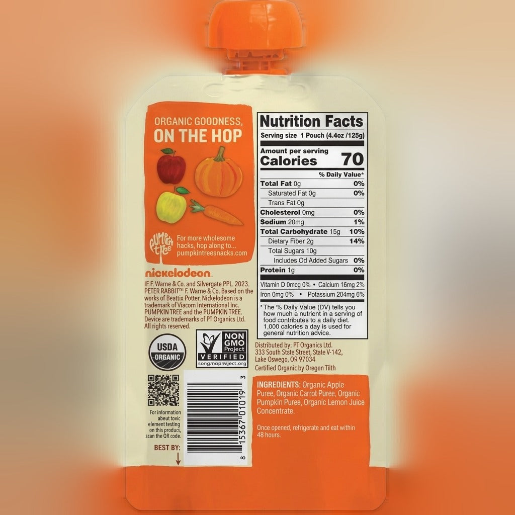 Pumpkin, Carrot & Apple Baby Food (10 CT)