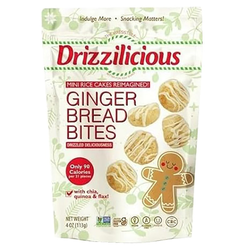 Gingerbread Bites Mini Rice Cakes