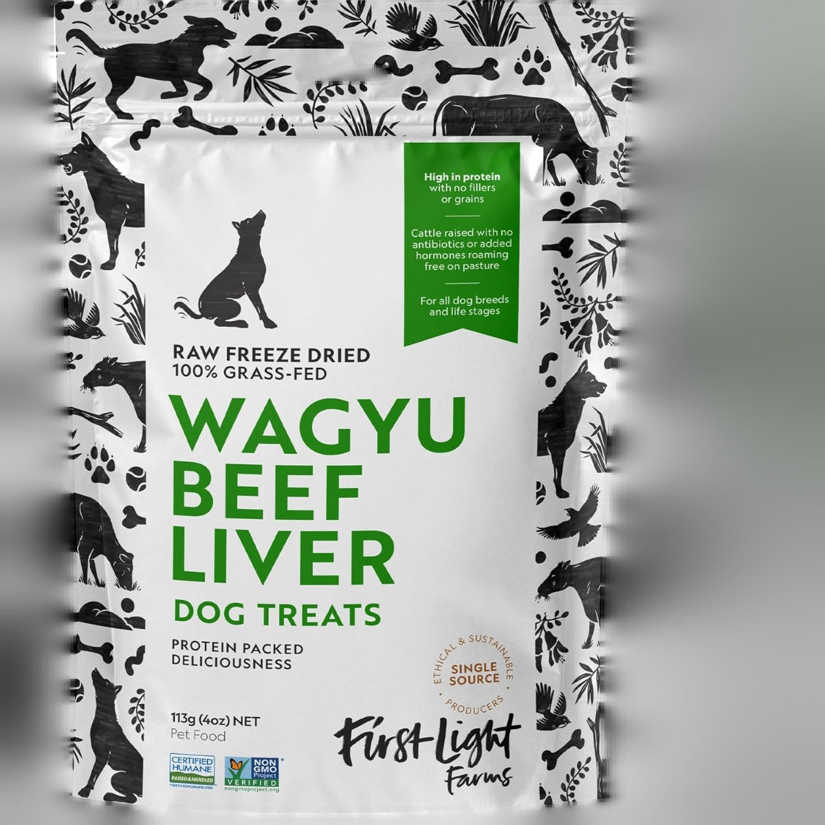 Freeze-Dried Wagyu Liver Dog Treats