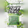Sour Strips Green Apple Candy Reseal Peg Bag