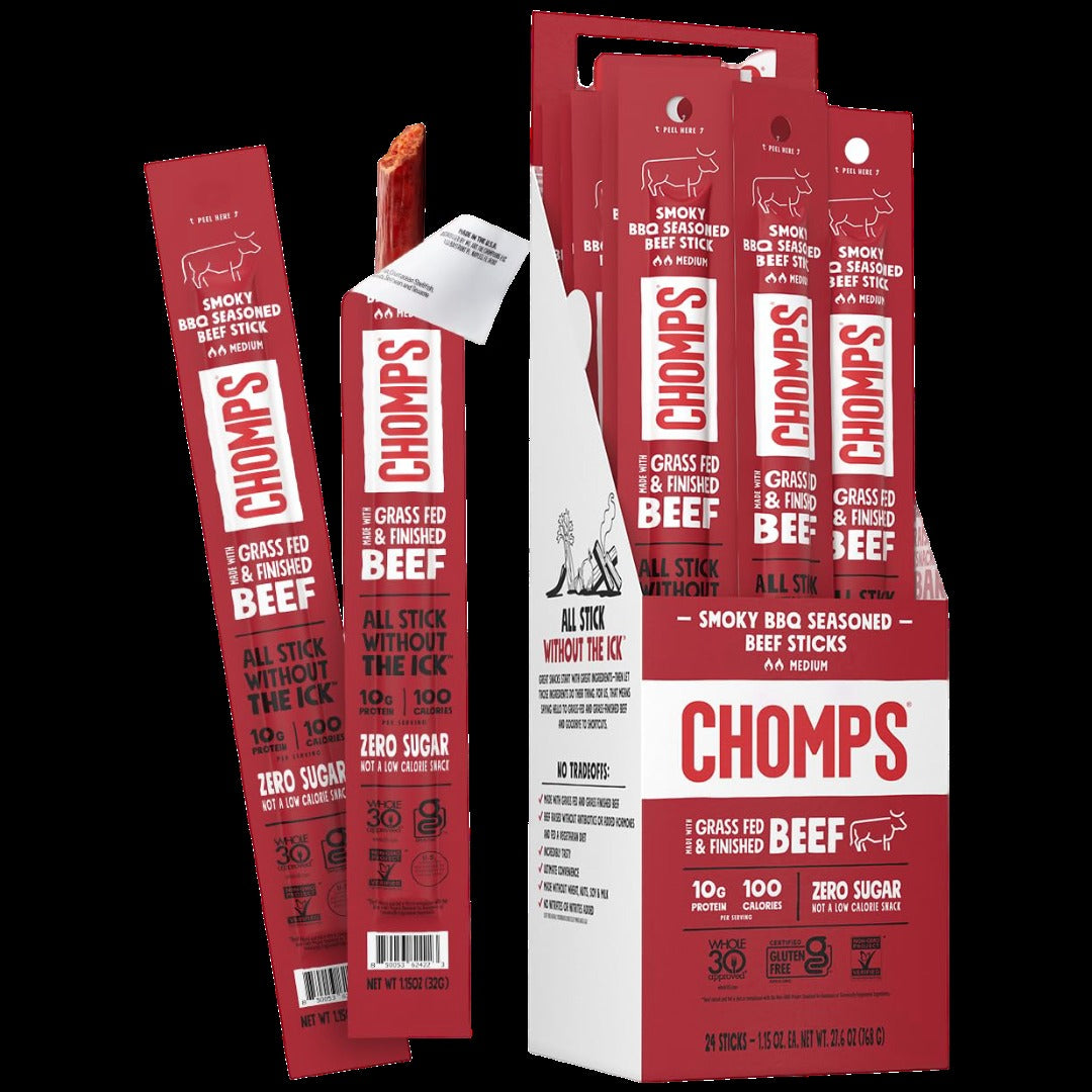 Smoky BBQ Beef Sticks (24 CT)