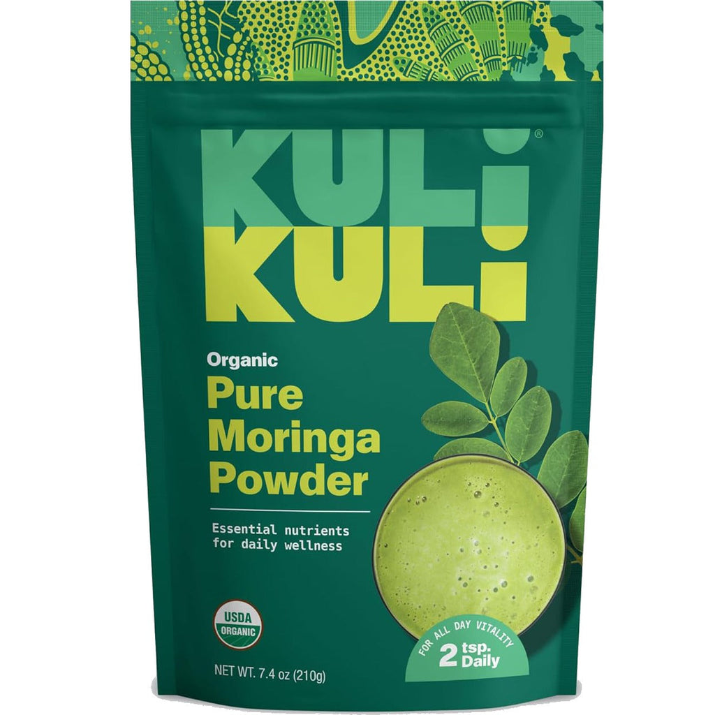 Pure Organic Moringa Vegetable Powder - Green Superfood