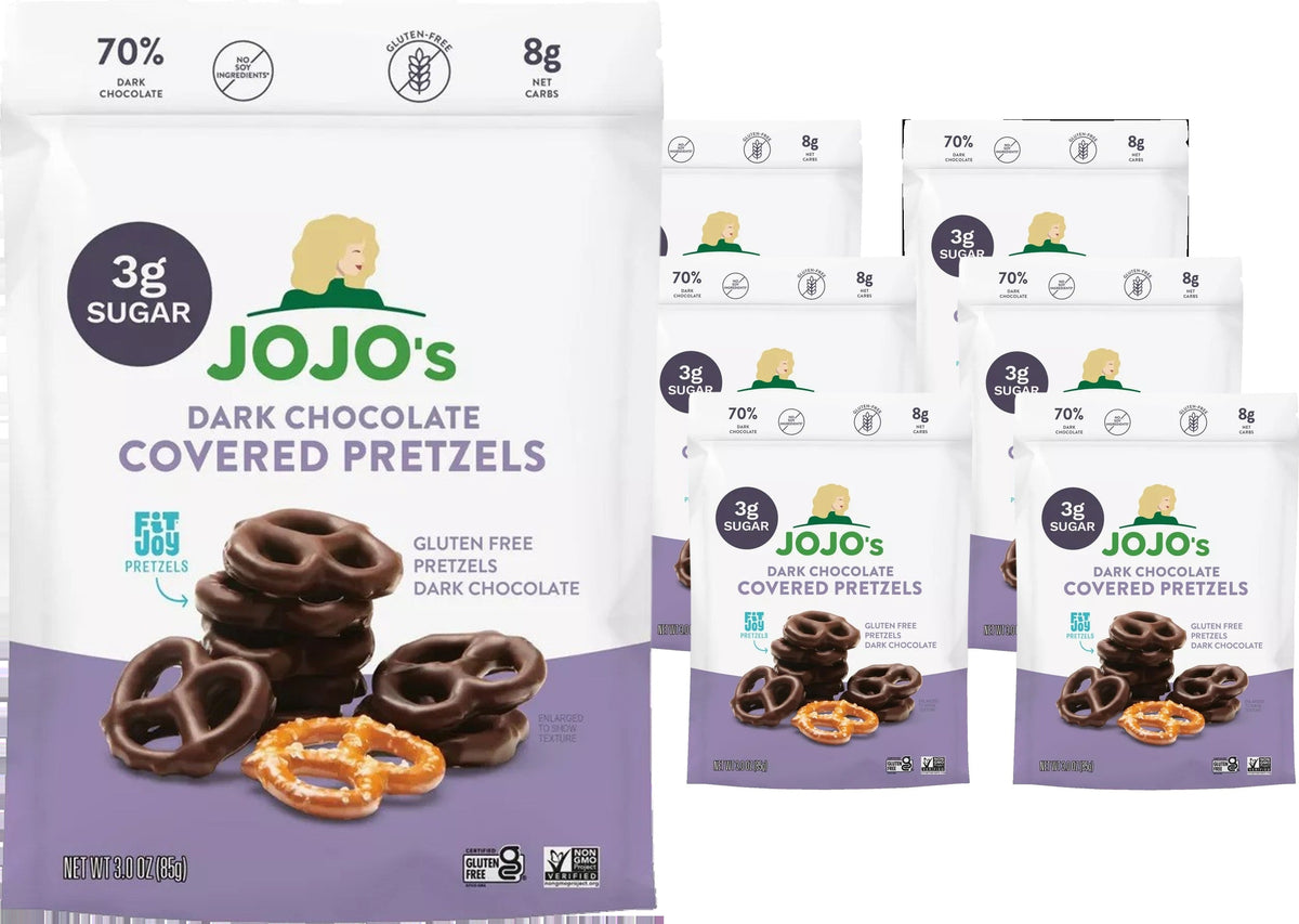 Dark Chocolate Candy Covered Pretzels (6 Pack)