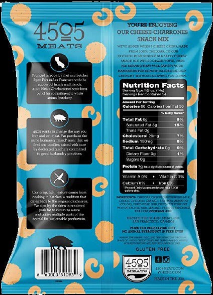 Snack Mix Cheese Charrones