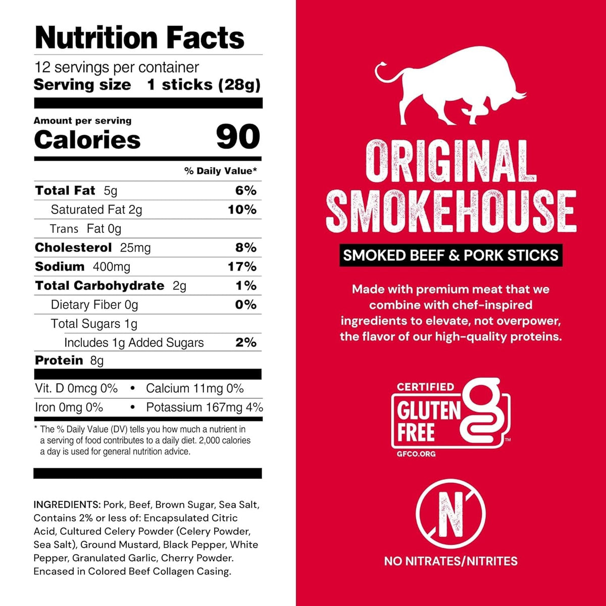 Beef & Pork Jerky Sticks (16 CT)