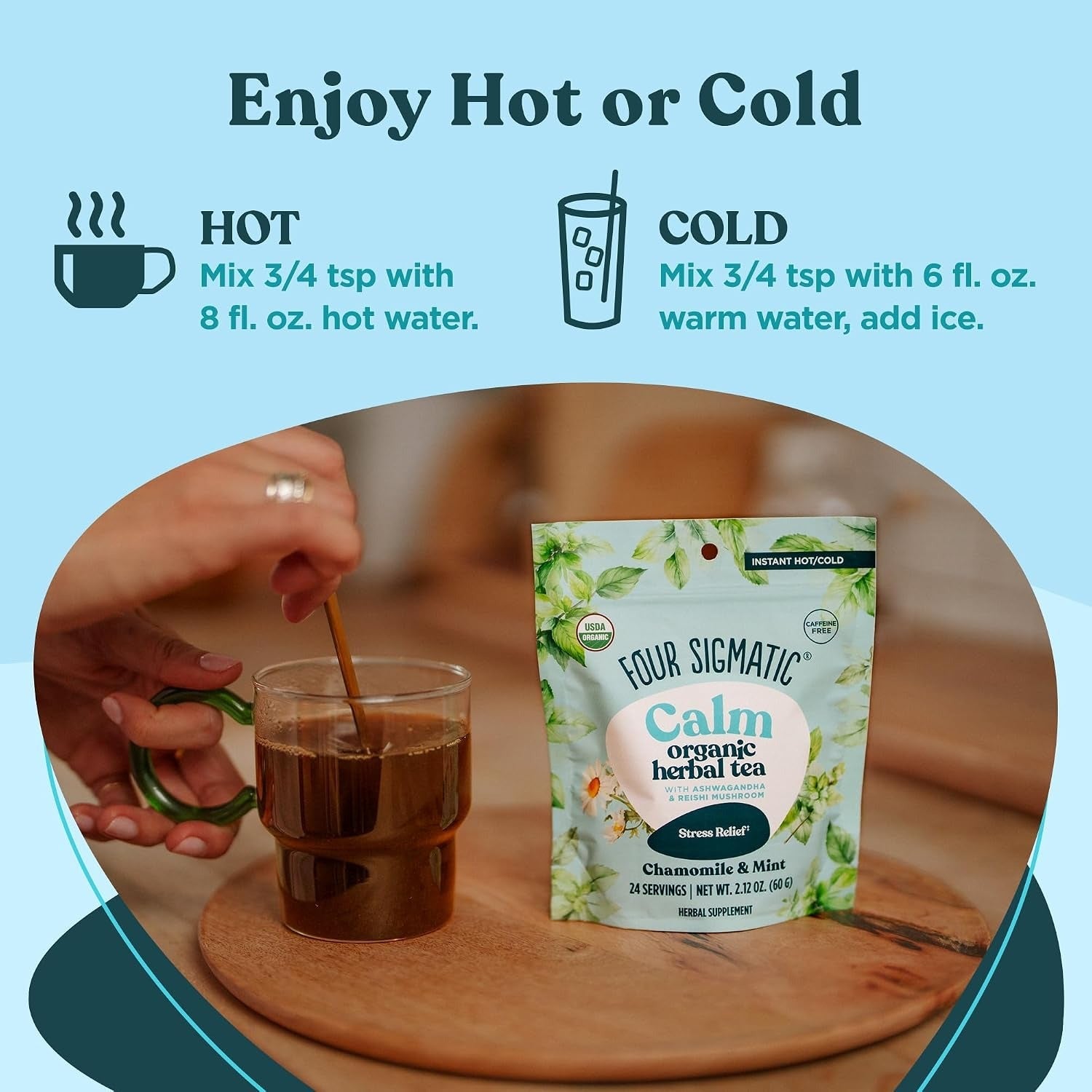 Organic Calm Herbal Tea